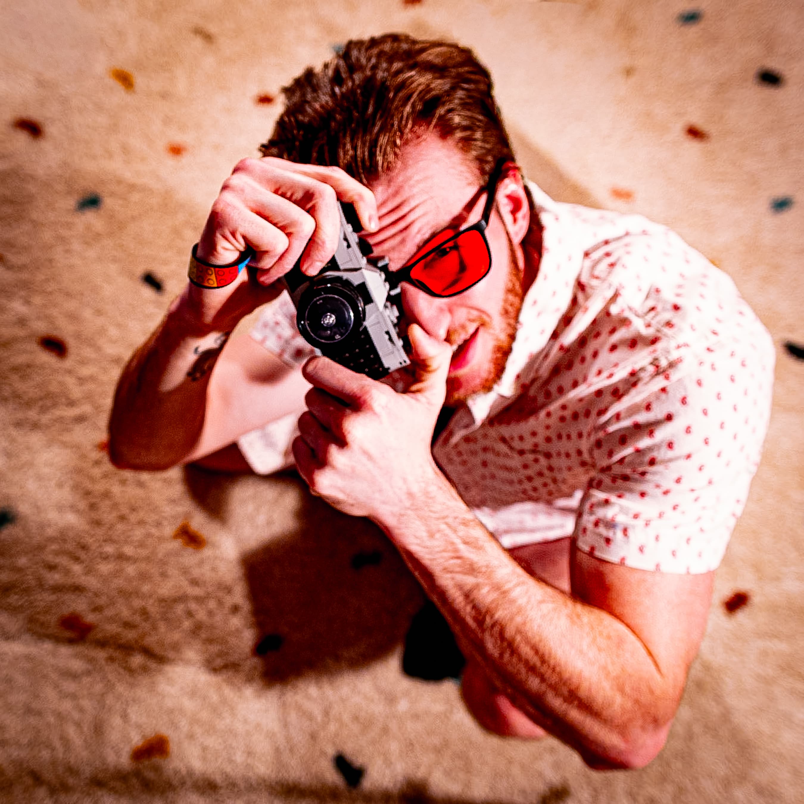 Berg Jones behind the camera